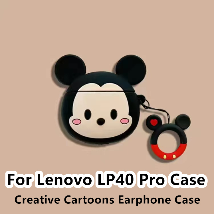 จัดส่งรวดเร็ว-for-lenovo-lp40-pro-case-เคสหูฟัง-แบบนิ่ม-ลายการ์ตูนลูกสุนัข-และไดโนเสาร์น้อย-สําหรับ-lenovo-lp40-pro