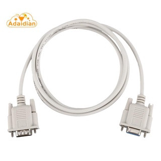 อะแดปเตอร์สายเคเบิ้ล RS232 DB9 9 Pin Male to Female Serial Port ยาว 1.3 เมตร