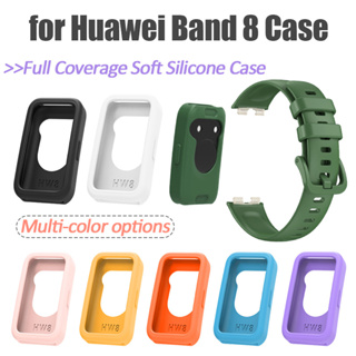 เคสซิลิโคนนิ่ม ป้องกันเต็มรูปแบบ สําหรับ Huawei Band 8