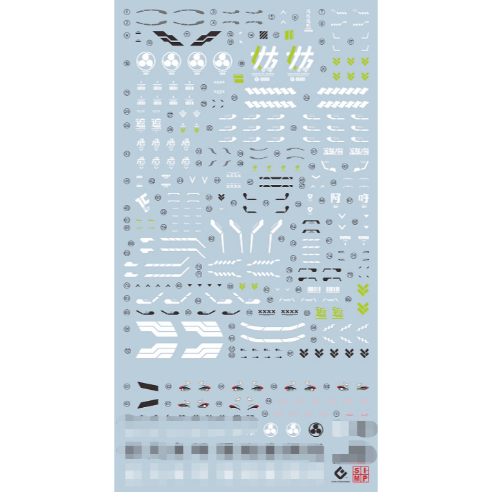 evo-kp590-asra-tamamonomae-สติกเกอร์รูปลอก-สไลด์น้ํา