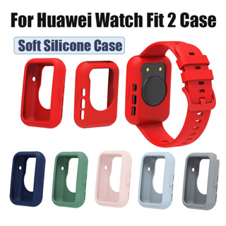 เคส TPU นิ่ม สําหรับ Huawei Watch Fit 2 เคสกันกระแทก เคสป้องกันนาฬิกา แบบเต็ม