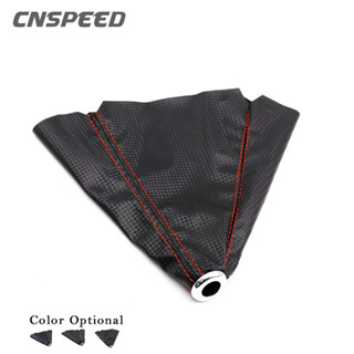 Cnspeed ปลอกหุ้มหัวเกียร์รถยนต์ แบบแมนนวล คาร์บอน YC100251