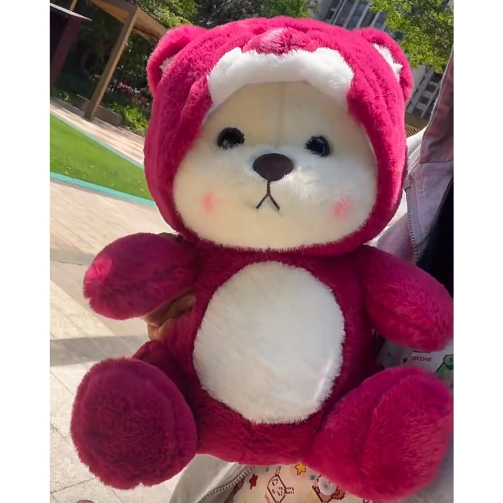 พร้อมส่ง-ตุ๊กตาหมี-lena-bear-ragdoll-strawberry-น่ารัก-ของขวัญ-ของเล่นสําหรับเด็ก