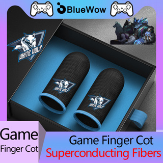 【Free Game finger cot】 BlueWow [เปลเล่นเกม กําหนดเอง] คุณภาพสูง บางพิเศษ และทนทาน สําหรับเล่นเกมมือถือ Pubg Apex