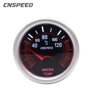 Cnspeed เกจวัดอุณหภูมิน้ําอัตโนมัติ 12V 2 นิ้ว 52 มม. 40-120C พร้อมเซนเซอร์วัดอุณหภูมิน้ํา สําหรับรถยนต์