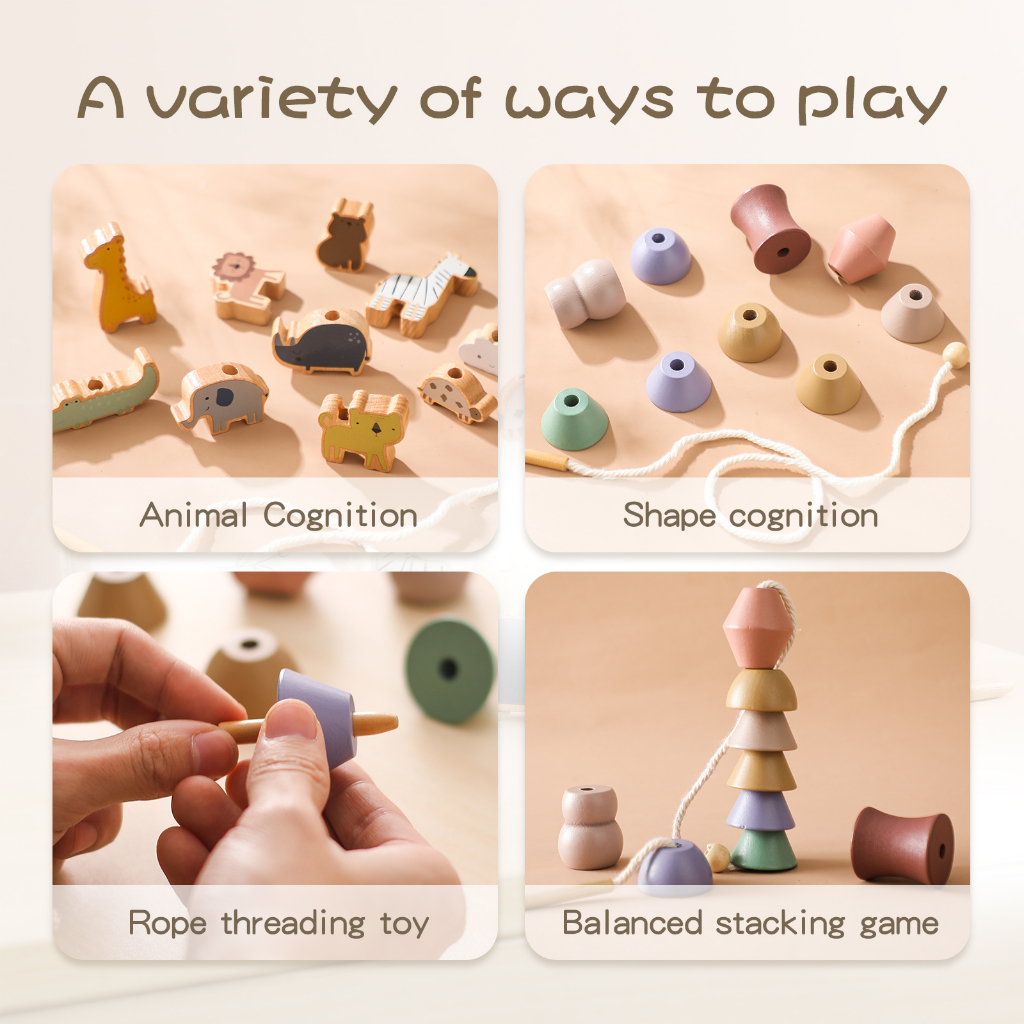 bopoobo-ของเล่นลูกปัด-รูปสัตว์-เสริมการเรียนรู้เด็ก