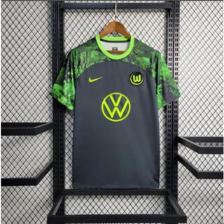 เสื้อกีฬาฟุตบอล ลาย Wolfsburg 23-24