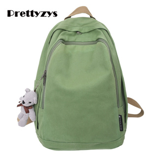 Backpack Prettyzys 2023 Korean Student Bag Large capacity 14 inch For Women &amp; Men