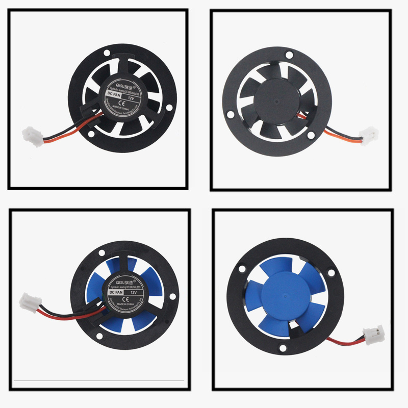 พัดลมระบายความร้อน-แบริ่งไฮดรอลิค-ทรงกลม-4010-สูง-4-ซม-เป็นการ์ดกราฟิก-12v-0-1a-ไฟ-led-สําหรับรถยนต์