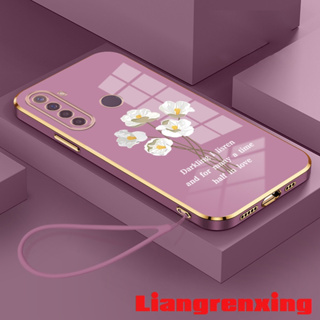 เคสโทรศัพท์มือถือ ซิลิโคนนิ่ม กันกระแทก ลายดอกไม้ สําหรับ realme 5 realme c3 realme 5i realme 6i realme 5 pro DDBH01