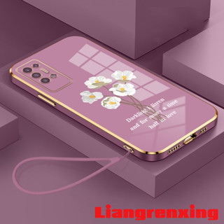 เคสซิลิโคนนิ่ม ลายดอกไม้ กันกระแทก สําหรับ Tecno POVA 2 DDBH01