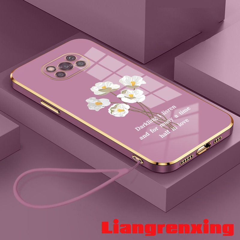 เคสซิลิโคนนิ่ม-ลายดอกไม้-กันกระแทก-สําหรับ-poco-x3-pro-poco-x3-nfc-poco-x3-ddbh01