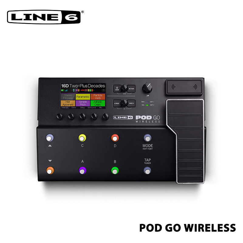 line-6-pod-go-wireless-แท่นเหยียบเอฟเฟคกีตาร์ไร้สาย