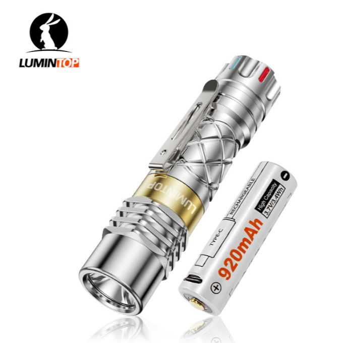 Perfect Flashlight Lumintop Ring king 14500 พวงกุญแจไฟฉาย LED | Shopee ...