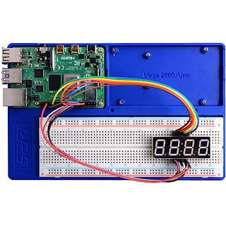 ที่วางเบรดบอร์ด ABS 52Pi Raspberry Pi 4B 5 in 1 สําหรับ Raspberry Pi 4 ...