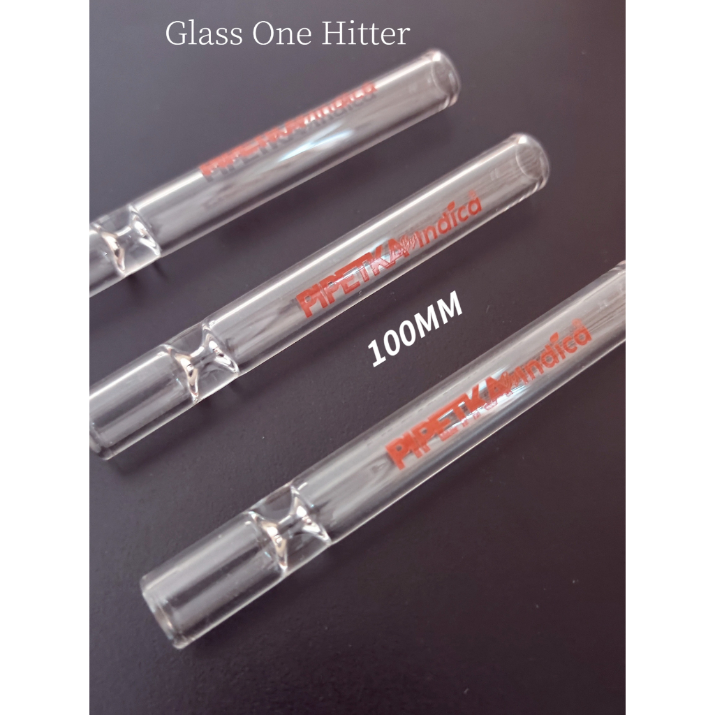 บ้องพกพา-pipetkaindica-1-pcs-3-pcs-100mm-reusable-clear-glass-straw