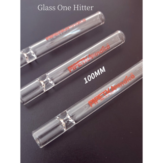 บ้องพกพา PIPETKAINDICA 1 Pcs/3 Pcs 100MM Reusable Clear Glass Straw