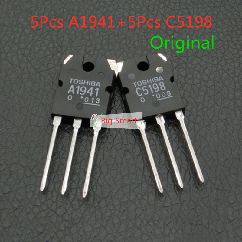 ทรานซิสเตอร์เสียง 2SA1941 2SC5198 TO-3P A1941 C5198 10 ชิ้น | Shopee ...