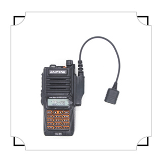 Baofeng UV-9R Plus UV-XR สายเคเบิลกันน้ํา 2 Pin สําหรับวิทยุ UV-5R UV-82 UV-S9