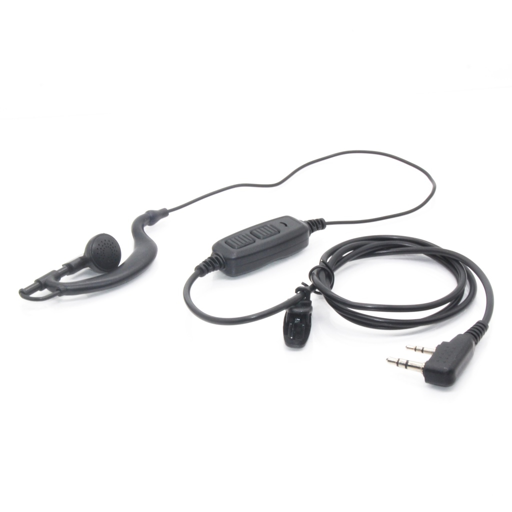 ชุดหูฟังไมโครโฟน-2-pin-dual-ptt-สําหรับวิทยุ-baofeng-uv-82-uv-8d