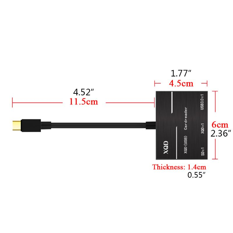 การ์ดรีดเดอร์-type-c-เป็น-xqd-usb3-0-ความเร็วสูง-usb3-0-2-0