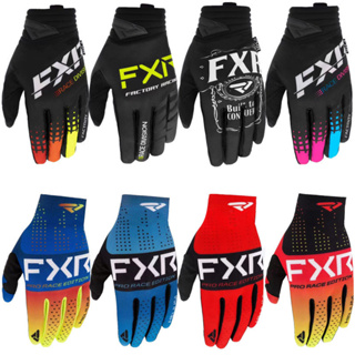 Fxr ถุงมือมอเตอร์ไซค์ แข่งขัน ผู้ใหญ่ ฤดูร้อน ระบายอากาศ ถุงมือวิบาก ATV MX UTV BMX ถุงมือจักรยาน ออฟโร้ด Moto สามารถสัมผัสหน้าจอได้