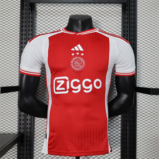 เสื้อกีฬาแขนสั้น ลายทีมชาติฟุตบอล New Ajax 23-24 ชุดเหย้า