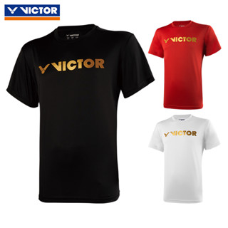 Victor 2023 ใหม่ เสื้อยืดลําลอง แขนสั้น ลายแบดมินตัน แห้งเร็ว สําหรับผู้ชาย ผู้หญิง เหมาะกับการเล่นกีฬา แข่งขัน