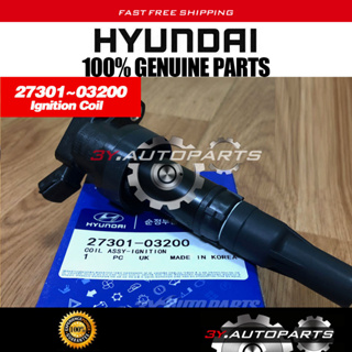 ของแท้ คอยล์จุดระเบิด KAPPA 27301-03200 2010-2018 HYUNDAI ACCENT