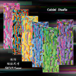 สติกเกอร์เลเซอร์ ลายการ์ตูน Cyberpunk สร้างสรรค์ สไตล์จีน สําหรับตกแต่งสมุดภาพ อัลบั้มรูปภาพ เคสโทรศัพท์ การ์ด รูปภาพ DIY