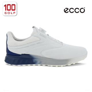 Ecco S-THREE รองเท้ากอล์ฟลําลอง หนัง 100% กันน้ํา สําหรับผู้ชาย 102954