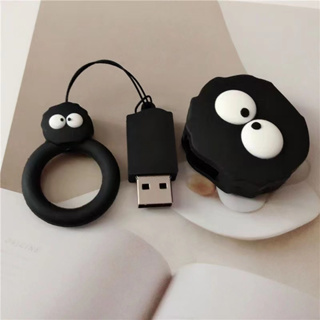 Black Coal แฟลชไดรฟ์ USB ซิลิโคน ลายการ์ตูนน่ารัก ความเร็วสูง 128GB สําหรับคอมพิวเตอร์ โทรศัพท์