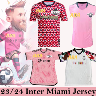 [พร้อมส่ง] เสื้อกีฬาแขนสั้น ลายทีมชาติฟุตบอล Inter Miami Special Edition 23-24 ชุดเหย้า สําหรับผู้ชาย