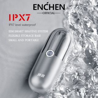 Enchen X5 เครื่องโกนหนวดไฟฟ้าไร้สาย USB IPX7 กันน้ํา แบบพกพา ชาร์จได้ สําหรับผู้ชาย