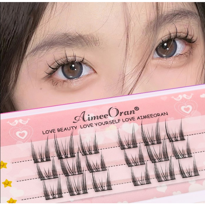 aimeeoran-ขนตาปลอม-ขนมิงค์-นิ่ม-ดูเป็นธรรมชาติ-3d-สีใส-สําหรับแต่งหน้า-1-ชุด