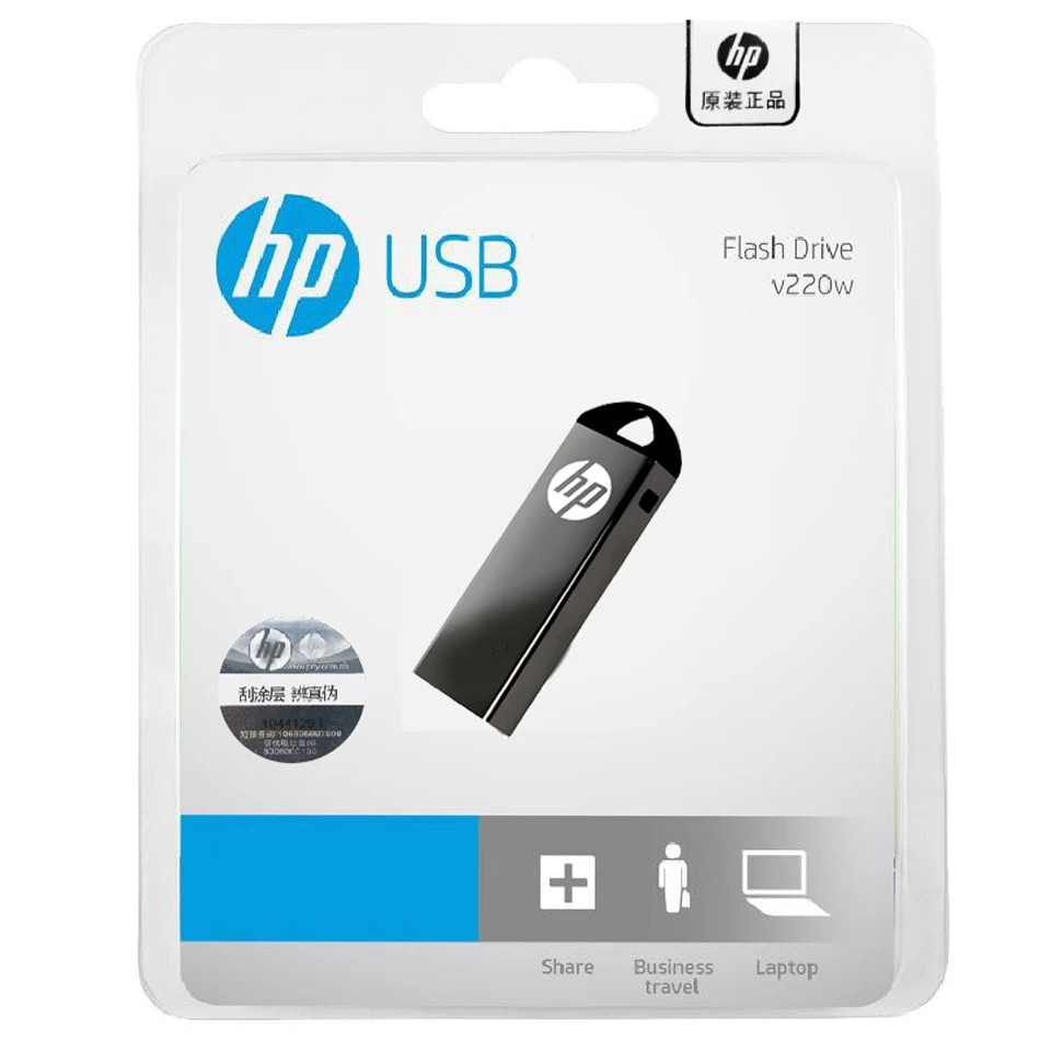 Hp V221 แฟลชไดรฟ์ USB 3.0 128GB ความเร็วสูง โลหะ น่ารัก สากล