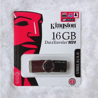 Kingston 101G2 แฟลชไดรฟ์โลหะ ความเร็วสูง 128GB USB 8GB 16GB 32GB 64GB สําหรับคอมพิวเตอร์ โทรศัพท์