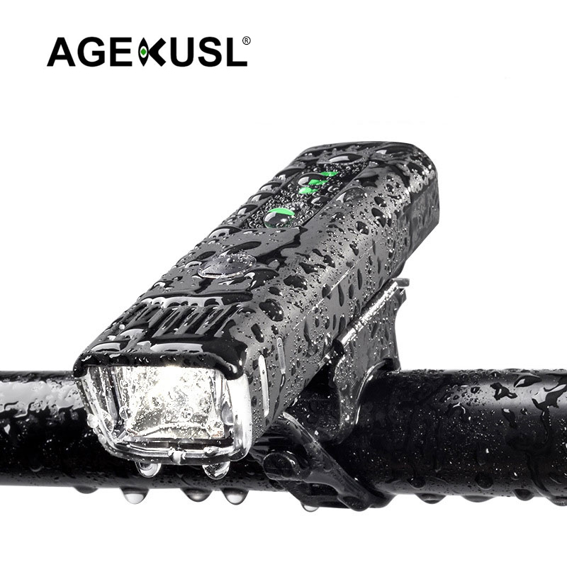 agekusl-ไฟหน้าจักรยาน-led-400-ลูเมน-แบบชาร์จ-usb-สําหรับจักรยานพับ-brompton-java-pbike