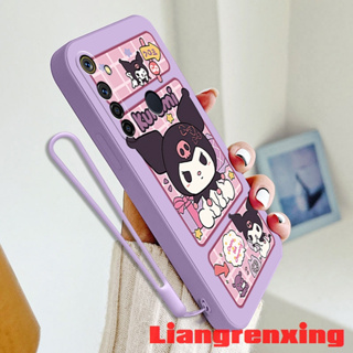 เคสซิลิโคนนิ่ม ลายการ์ตูน กันกระแทก สําหรับ realme 5 realme c3 realme 5i realme 6i realme 5 pro kuromi YTKLM01