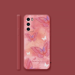 Dmy เคส huawei P40 P30 pro P20 P50 P30lite nova 4e P10 plus mate 20X 20 pro 10 30 40 50 ซิลิโคนนิ่ม กันกระแทก