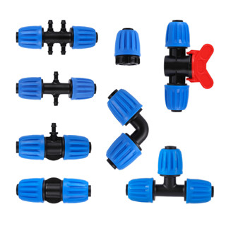 ข้อต่อท่อน้ํา 1/2 นิ้ว 16 มม. 4/7 มม. สําหรับรดน้ําในสวนเรือนกระจก