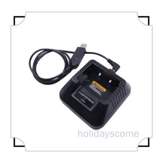 Hlhlcmi 】ที่ชาร์จแบตเตอรี่ Uv5R Usb แบบเปลี่ยน สําหรับวิทยุ Baofeng UV-5R UV-5RE DM-5R