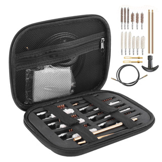 [Domybestshop.th] 19Pcs/set Tactical Cleaning Kit Universal Brush Tool for 11/29/9mm/10/45 Caliber