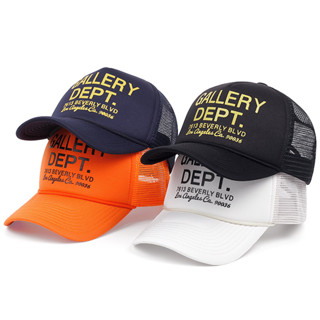 มาใหม่ GALLERY DEPT Trucker หมวกเบสบอล หมวกตาข่าย พิมพ์ลายตัวอักษร โฟม แฟชั่นฮิปฮอป กลางแจ้ง