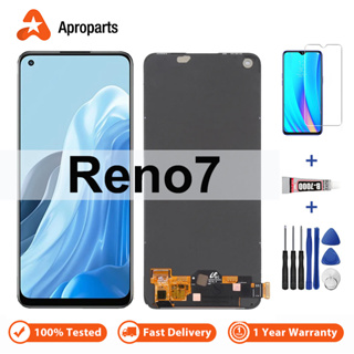 อะไหล่หน้าจอสัมผัสดิจิทัล LCD สําหรับ OPPO Reno7 4G CPH2363 Reno 7 5G CPH2371