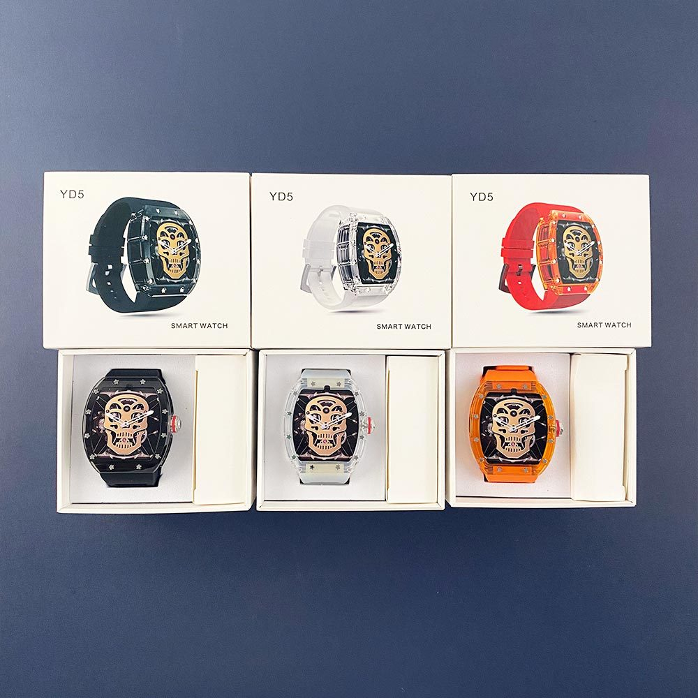 yd5-สมาร์ทวอทช์-เชื่อมต่อบลูทูธ-nfc-วัดอัตราการเต้นของหัวใจ-ความดันโลหิต-กันน้ํา-ip67