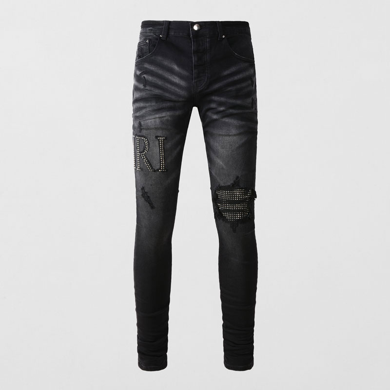 street-fashion-amiri-men-jeans-vintage-black-grey-tight-beaded-patch-letter-logo-printing-technology-button-front-designer-style-high-quality-men-hip-hop-denim-pants