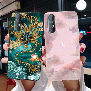 เคสโทรศัพท์มือถือ ซิลิโคนนุ่ม ลายมังกร สําหรับ Oppo Find X2 Neo FindX2 Neo X2Neo CPH2009