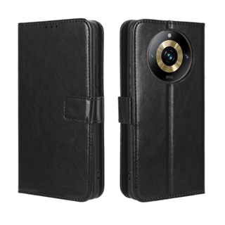Realme 11 Pro Plus 5G เคส Leather Case เคสโทรศัพท์ Stand Wallet Realme 11Pro 5G เคสมือถือ Cover