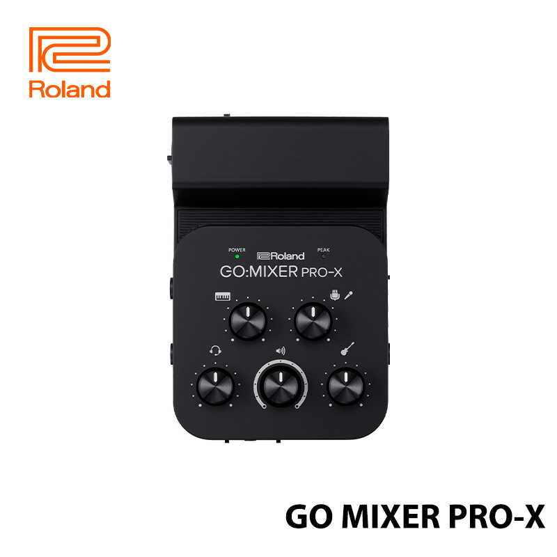 roland-go-mixer-pro-x-เครื่องผสมเสียง-สําหรับสมาร์ทโฟน-เชื่อมต่อ-และผสม-แหล่งเสียงได้ถึง-7-แหล่ง-เพิ่มคุณภาพเสียงในสตูดิโอ-ไปยังเนื้อหาสังคมและสตรีมมิ่ง